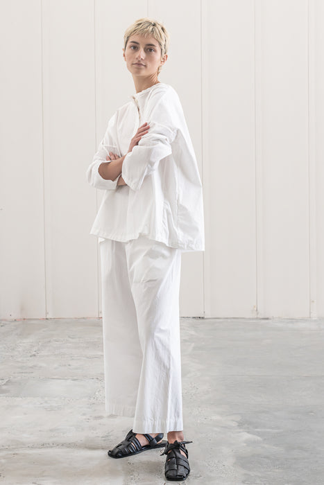 Cotton poplin pant