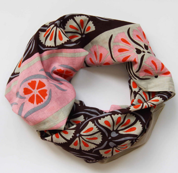 Cotton square scarf | Diego