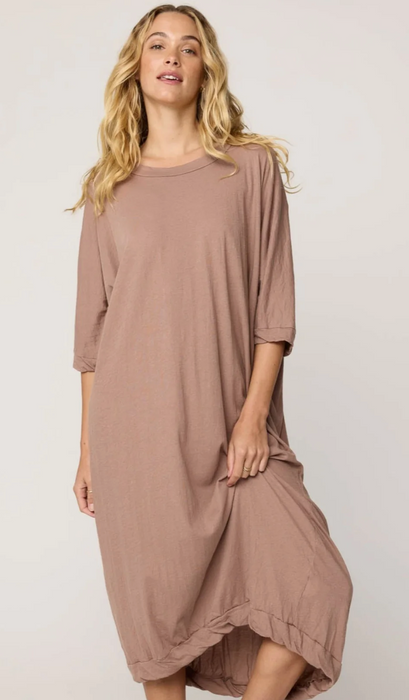 Sandy short sleeve T dress