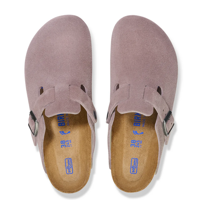 Boston clog soft footbed / soft purple